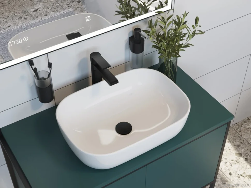Накладная раковина Cersanit Moduo 50 Square