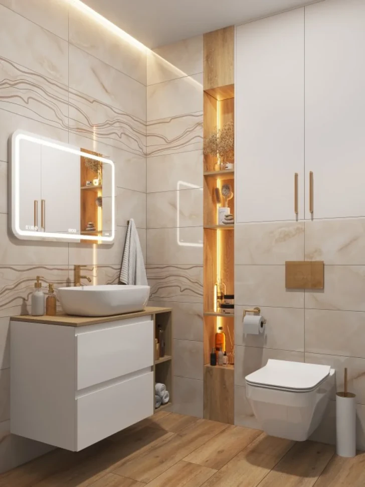 Накладная раковина Cersanit Moduo 50 Square