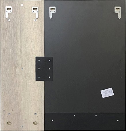 Зеркало Comforty Бонн 75 дымчатый дуб, графит