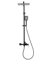 Душевая стойка Wonzon & Woghand Diamond WW-88739011-MB матовая черная Душевая стойка Wonzon & Woghand Diamond WW-88739011-MB матовая черная