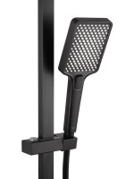 Душевая стойка Wonzon & Woghand Diamond WW-88739011-MB матовая черная Душевая стойка Wonzon & Woghand Diamond WW-88739011-MB матовая черная