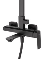 Душевая стойка Wonzon & Woghand Diamond WW-88739011-MB матовая черная Душевая стойка Wonzon & Woghand Diamond WW-88739011-MB матовая черная