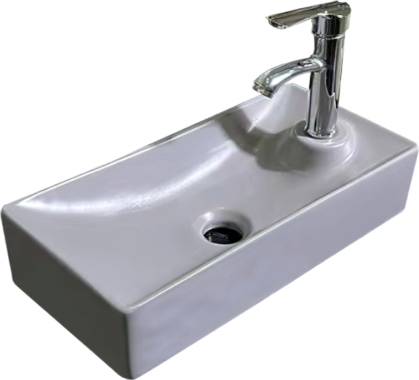 Раковина маленькая в туалет SantiLine SL-2009LMG