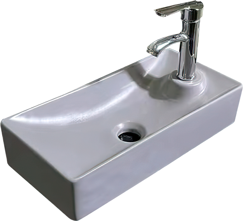 Раковина маленькая в туалет SantiLine SL-2009LMG