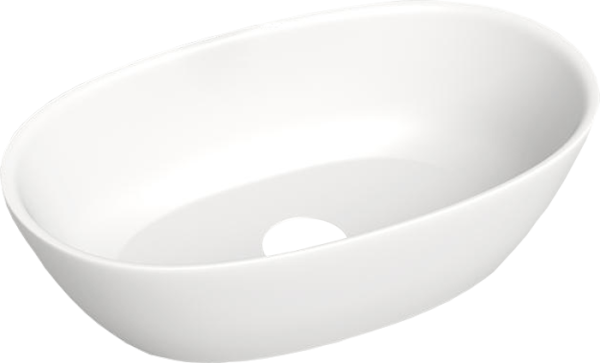 Накладная раковина Salini Sofia 56 глянцевая белая