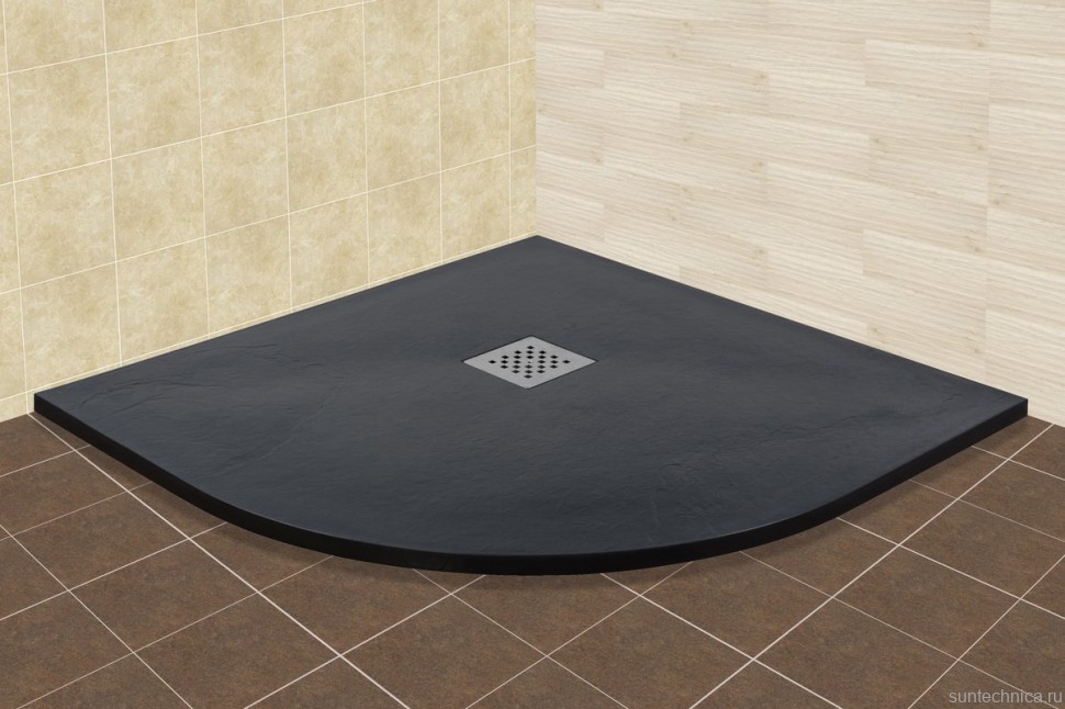 Поддон для душа RGW Stone Tray ST/R-0100G 100х100 с сифоном