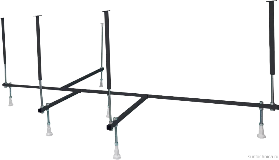 Акриловая ванна Marka One Gracia L 150x95 см, угловая, левая, пристенная, белая, асимметричная, с каркасом, с сиденьем