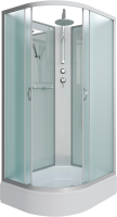 Душевая кабина Niagara Classic NG-33394-14RBKT 130х90 см, без крыши, с тропическим душем