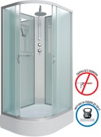 Душевая кабина Niagara Classic NG-33394-14RBKT 130х90 см, без крыши, с тропическим душем
