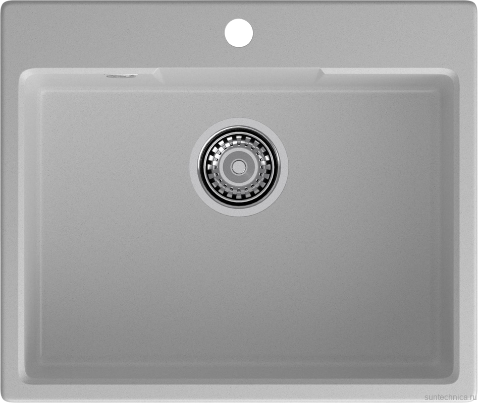 Комплект Мойка GranFest Urban 658 серая + Измельчитель Bone Crusher BC 610-AS