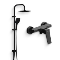 Душевой комплект Смеситель для душа Damixa Urban DX9520003 + Стойка Eclipse 931000300