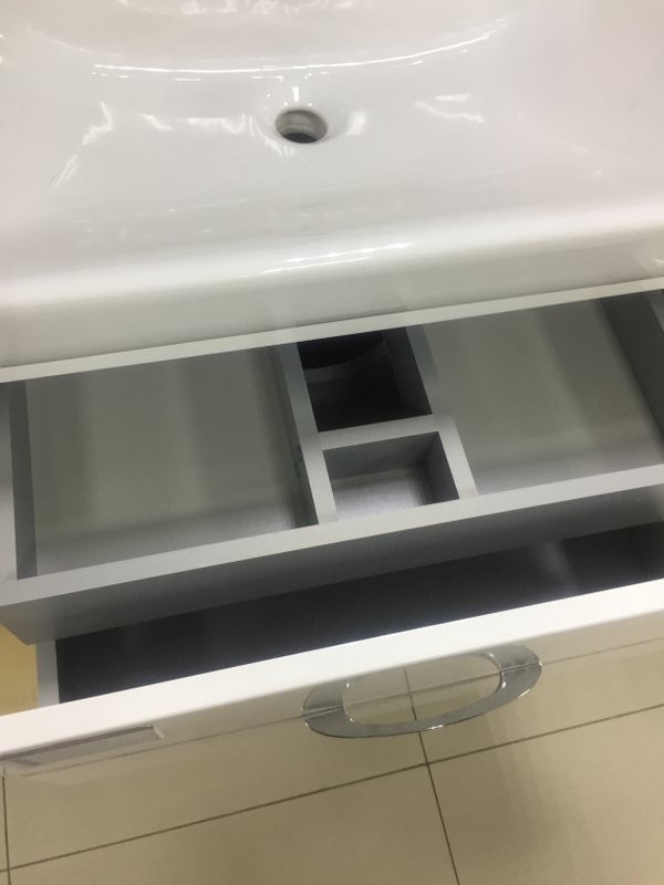 Тумба с раковиной Bellezza Джела 60 2 ящика