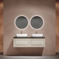 Зеркало круглое Sancos Sfera 60 SF600 набор 2 шт