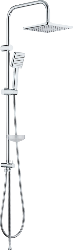 Душевой комплект Смеситель Agger Great A2810011 + Стойка Fresh A0494000