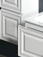 Тумба с раковиной Sancos Very 120 bianco, раковина CN7016