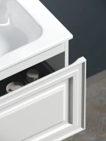 Тумба с раковиной Sancos Very 120 bianco, раковина CN7016