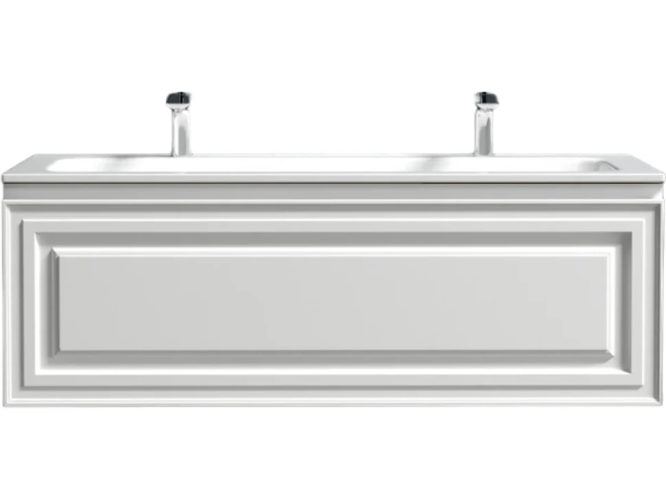 Тумба с раковиной Sancos Very 120 bianco, раковина CN7016