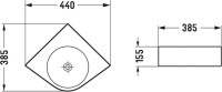 Раковина Vincea VBS-502 44