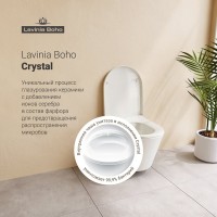 Комплект Lavinia Boho Унитаз подвесной Biore Rimless 3304102R + Крышка-сиденье Biore 33290410 с микролифтом + Инсталляция RelFix 38010010 + Кнопка RelFix 38050802 белая, золотой глянец