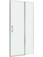 Душевая дверь в нишу Abber Sonnenstrand AG04100S 100 см, профиль хром, стекло прозрачное