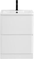 Тумба с раковиной BelBagno Albano 60 напольная, bianco lucido