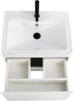 Тумба с раковиной BelBagno Albano 60 напольная, bianco lucido