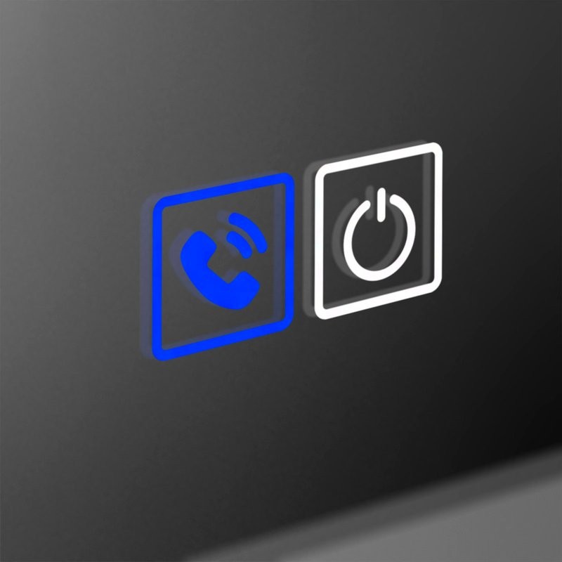 Зеркало BelBagno SPC-GRT-1200-800-LED-TCH-PHONE с bluetooth, микрофоном и динамиками