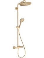 Душевая стойка Hansgrohe Croma Select S 280 1jet Showerpipe 26890140 шлифованная бронза