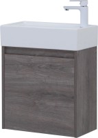 Тумба с раковиной Aquanet Nova Lite 50 дуб рошелье