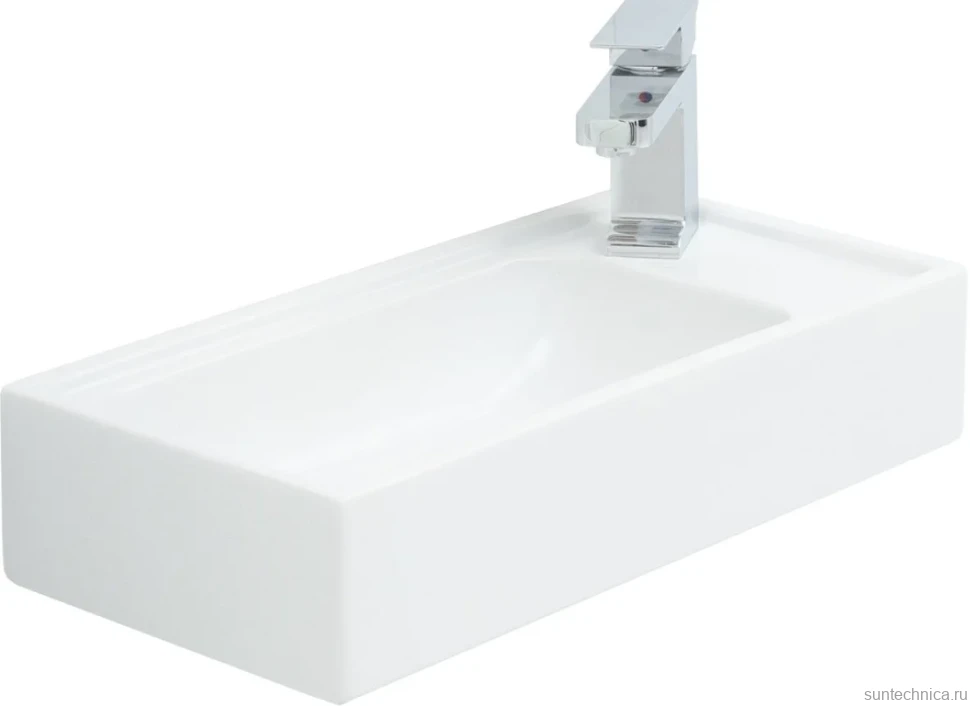 Тумба с раковиной Aquanet Nova Lite 50 дуб рошелье