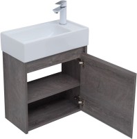 Тумба с раковиной Aquanet Nova Lite 50 дуб рошелье