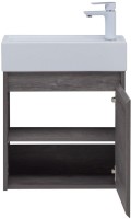 Тумба с раковиной Aquanet Nova Lite 50 дуб рошелье
