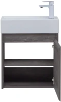 Тумба с раковиной Aquanet Nova Lite 50 дуб рошелье
