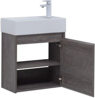 Тумба с раковиной Aquanet Nova Lite 50 дуб рошелье