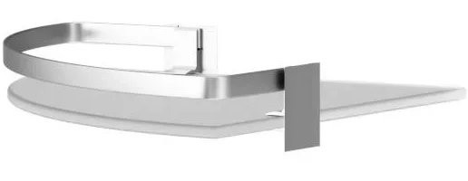 Полка AM.PM Sense L A7456100 серебристая