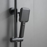 Душевая стойка Shevanik S8836H черная