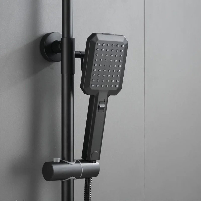 Душевая стойка Shevanik S8836H черная