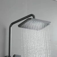 Душевая стойка Shevanik S8836H черная Душевая стойка Shevanik S8836H черная