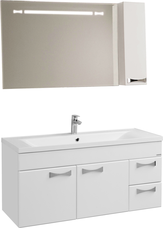 Мебель для ванной комнаты AQUATON Диор 120 белая