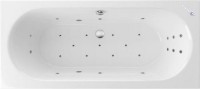 Акриловая ванна Excellent Oceana WAEX.OCE18.ULTRA 180x80 см, встраиваемая, с гидромассажем, белая, с каркасом, со сливом-переливом