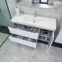 Мебель для ванной комнаты Caprigo Forte 120 R белая