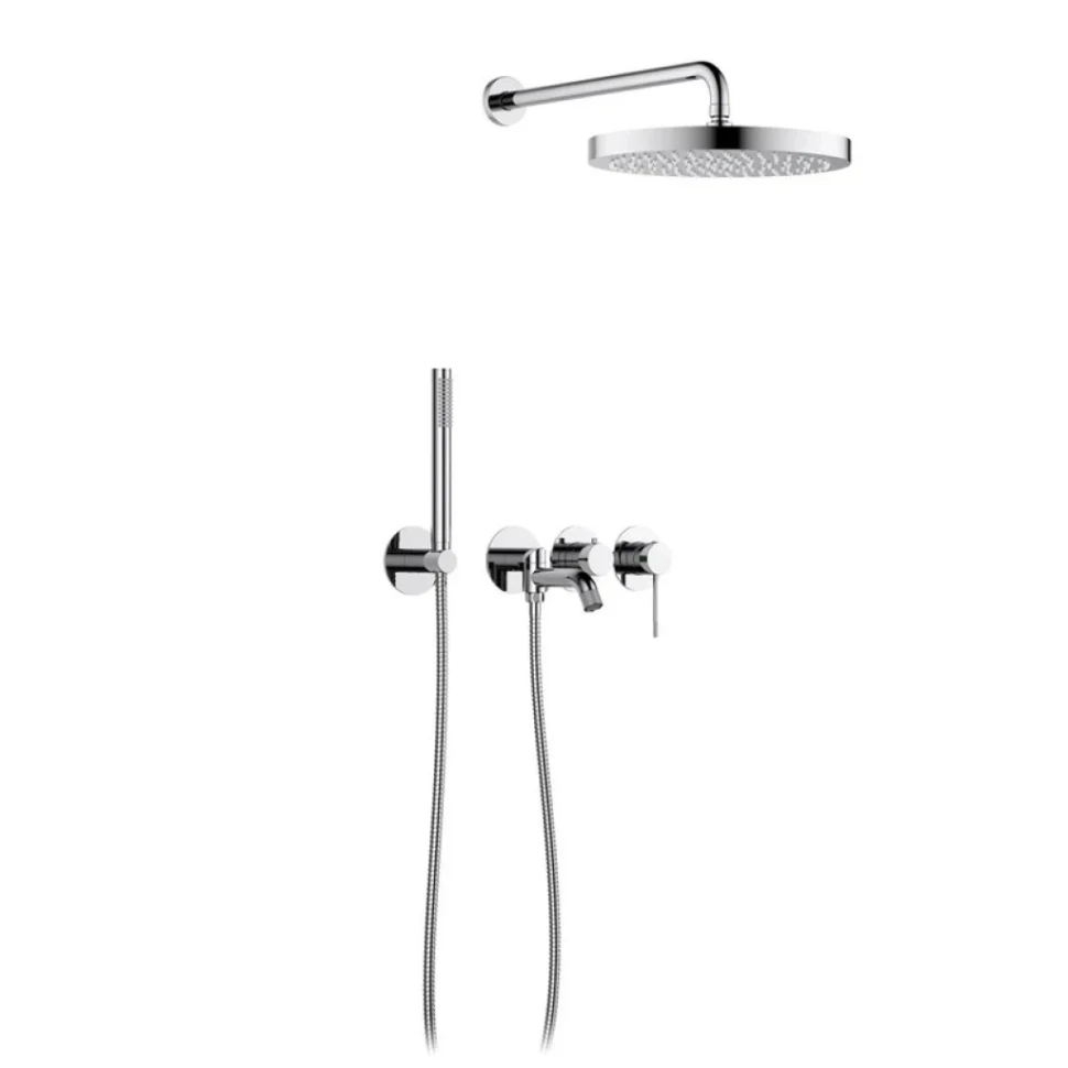 Душевой комплект Timo Saona SX-2348/00SM С ВНУТРЕННЕЙ ЧАСТЬЮ, хром