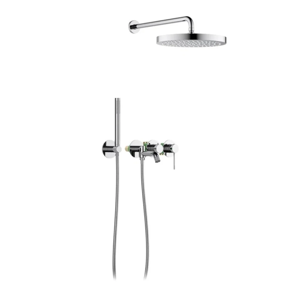 Душевой комплект Timo Saona SX-2348/00SM С ВНУТРЕННЕЙ ЧАСТЬЮ, хром