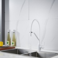 Смеситель для кухни Shevanik S343C-1 белый Смеситель для кухни Shevanik S343C-1 белый