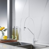 Смеситель для кухни Shevanik S343C-1 белый Смеситель для кухни Shevanik S343C-1 белый