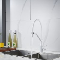 Смеситель для кухни Shevanik S343C-1 белый Смеситель для кухни Shevanik S343C-1 белый