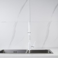 Смеситель для кухни Shevanik S343C-1 белый Смеситель для кухни Shevanik S343C-1 белый