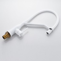 Смеситель для кухни Shevanik S343C-1 белый Смеситель для кухни Shevanik S343C-1 белый