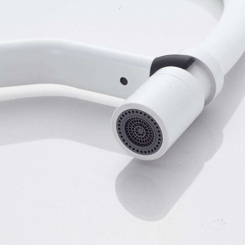 Смеситель для кухни Shevanik S343C-1 белый