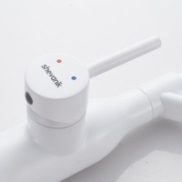 Смеситель для кухни Shevanik S343C-1 белый Смеситель для кухни Shevanik S343C-1 белый
